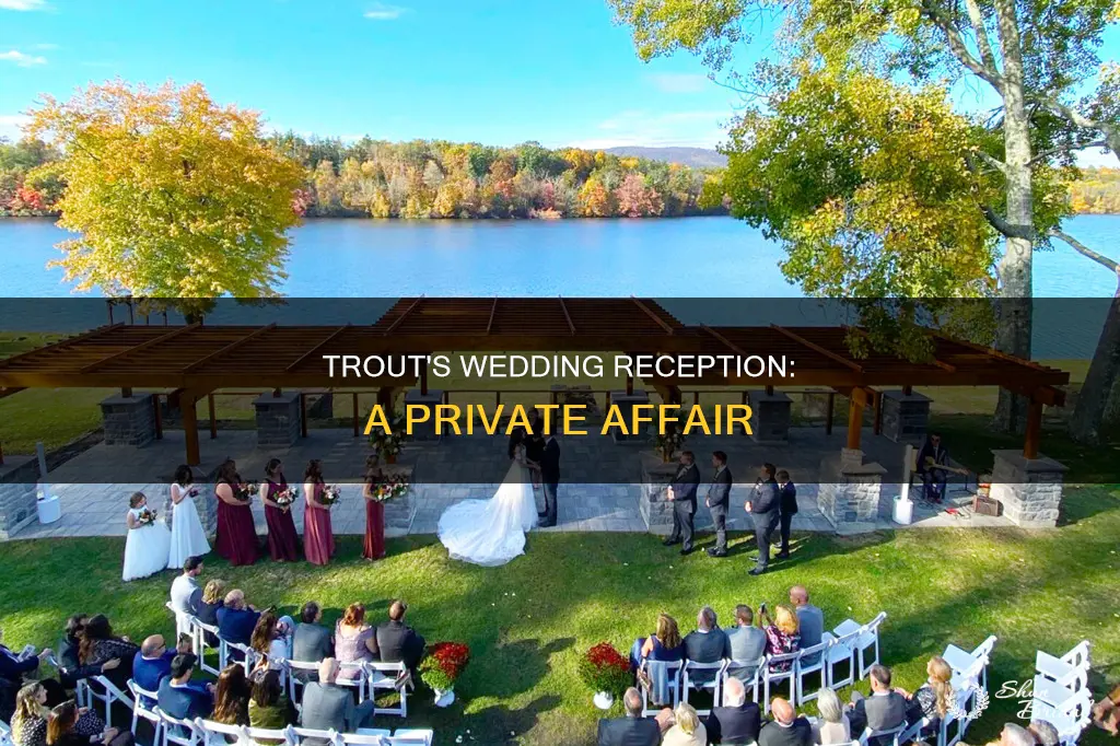 where was mike trout wedding reception