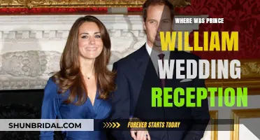 Prince William's Wedding Reception: Venue and Details