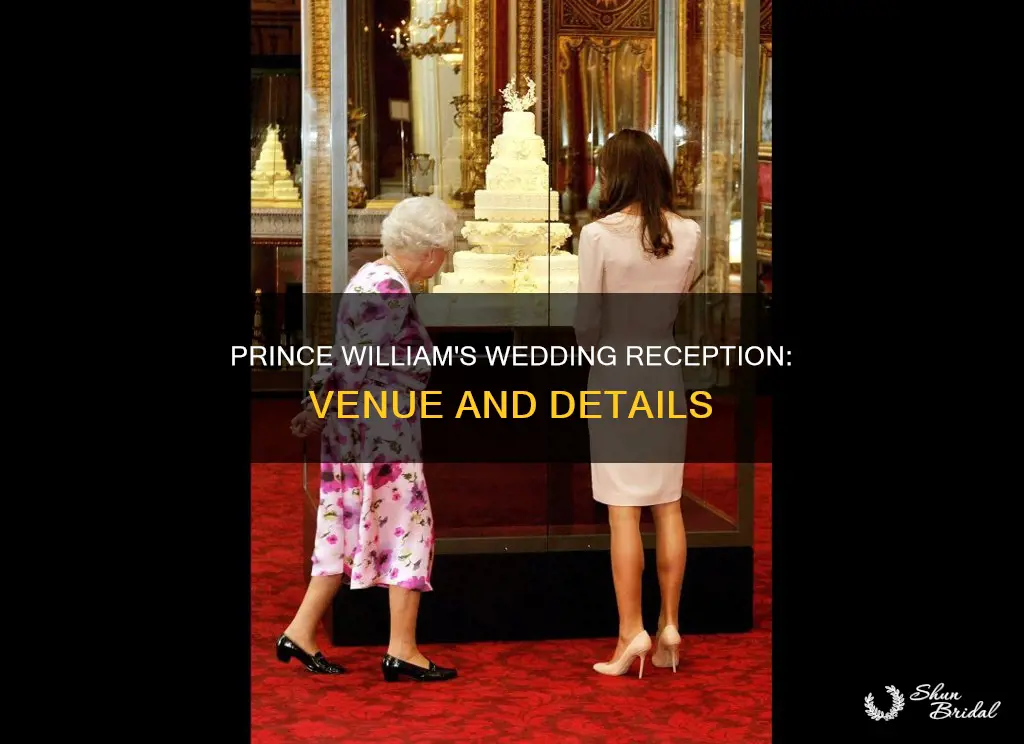 where was prince william wedding reception
