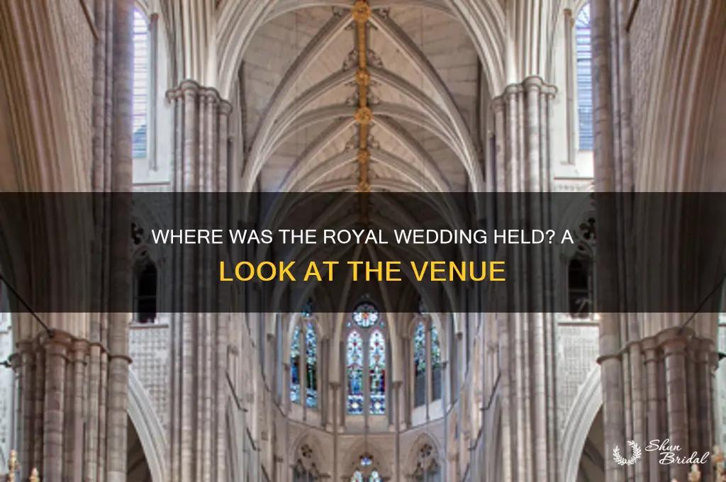 where was rge royal wedding