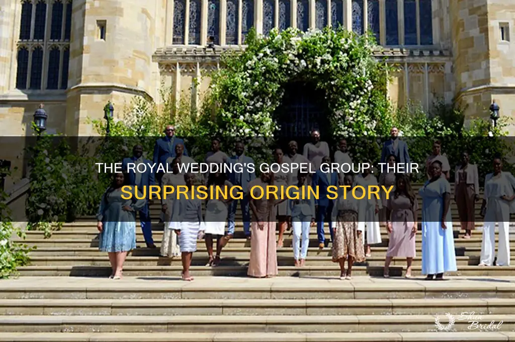 where was the gospel group in the royal wedding from