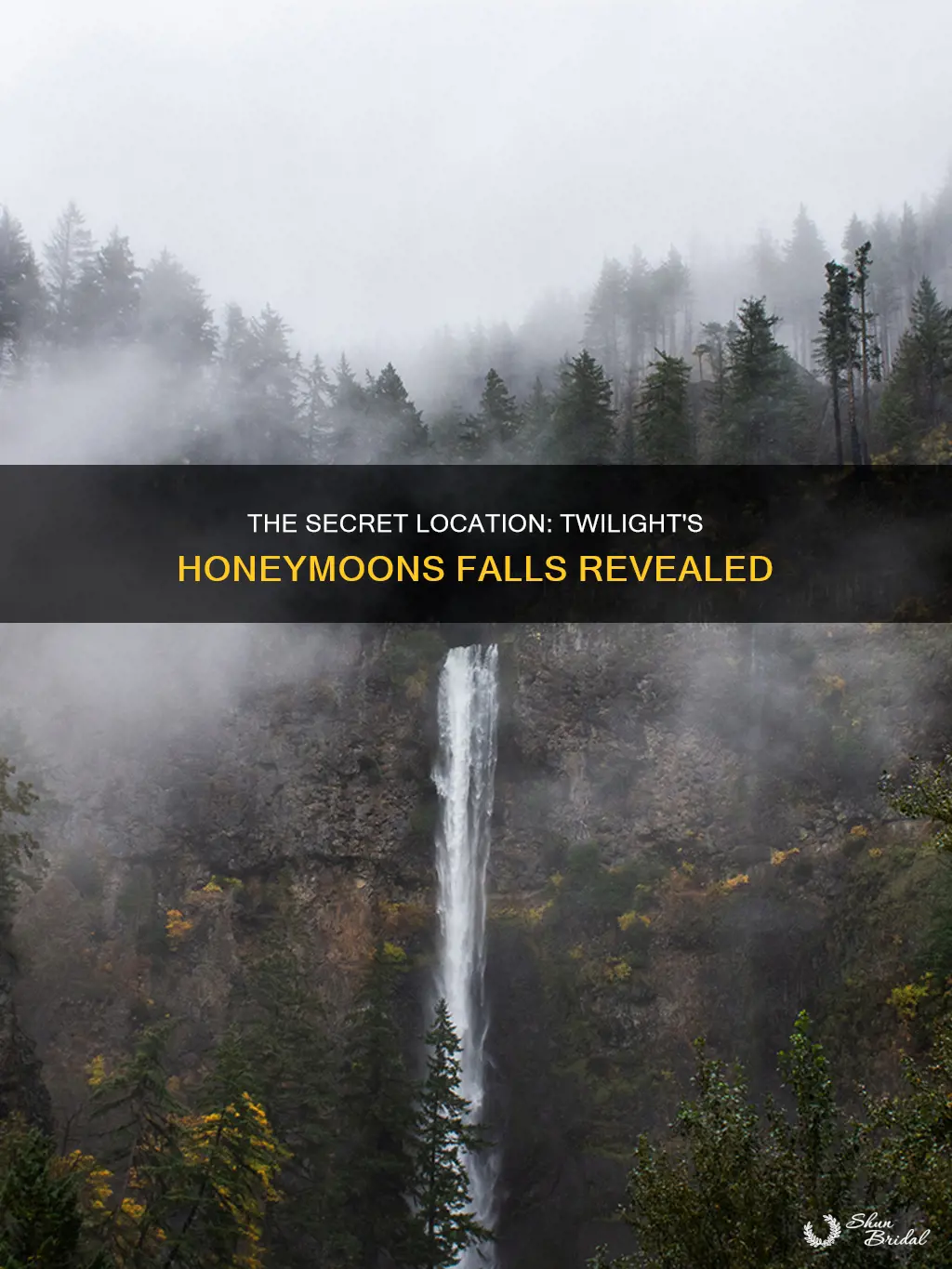 where was the honeymoon waterfall in twilight filmed