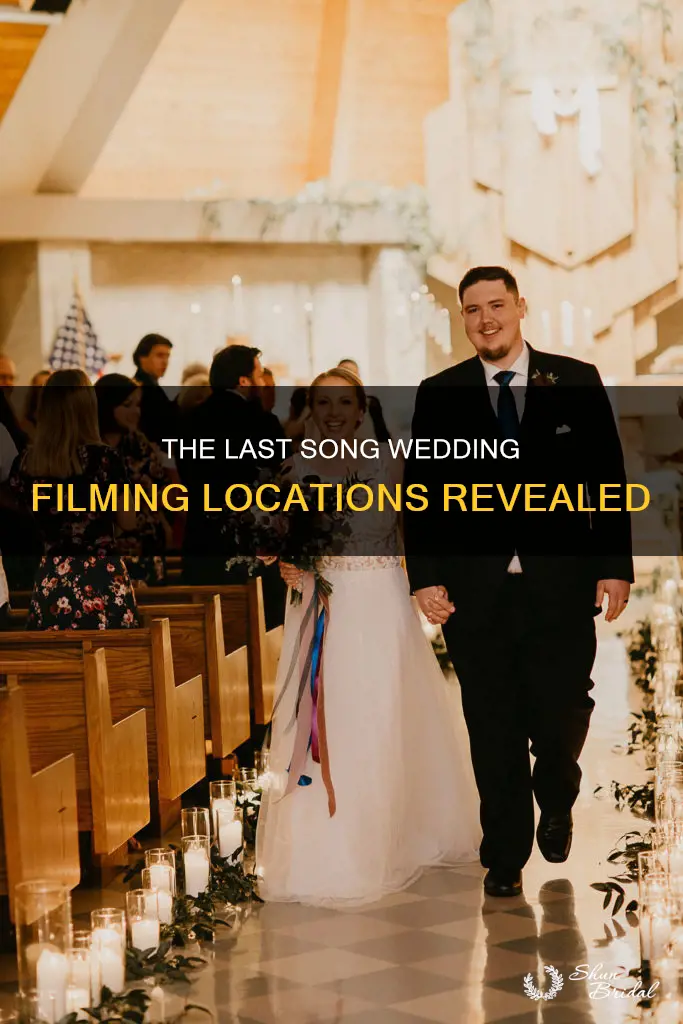 where was the last song wedding filmed