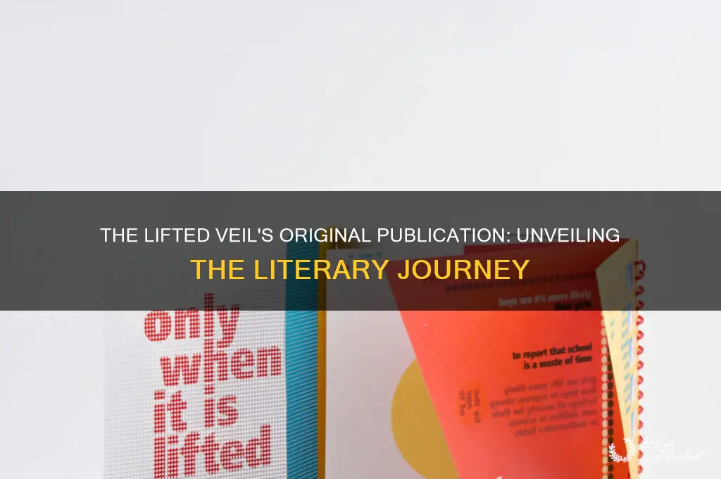 where was the lifted veil originally published