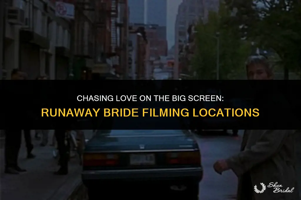 where was the movie runaway bride filmed