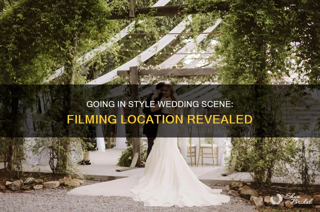 where was the wedding filmed in going in style