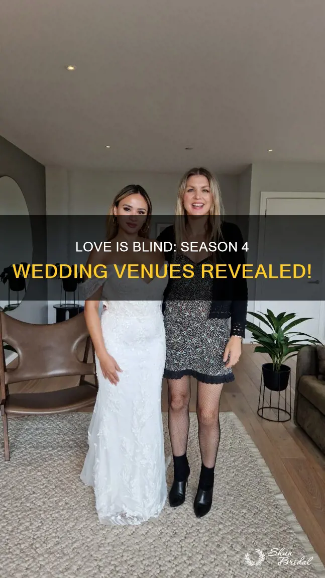 where were the weddings in love is blind season 4