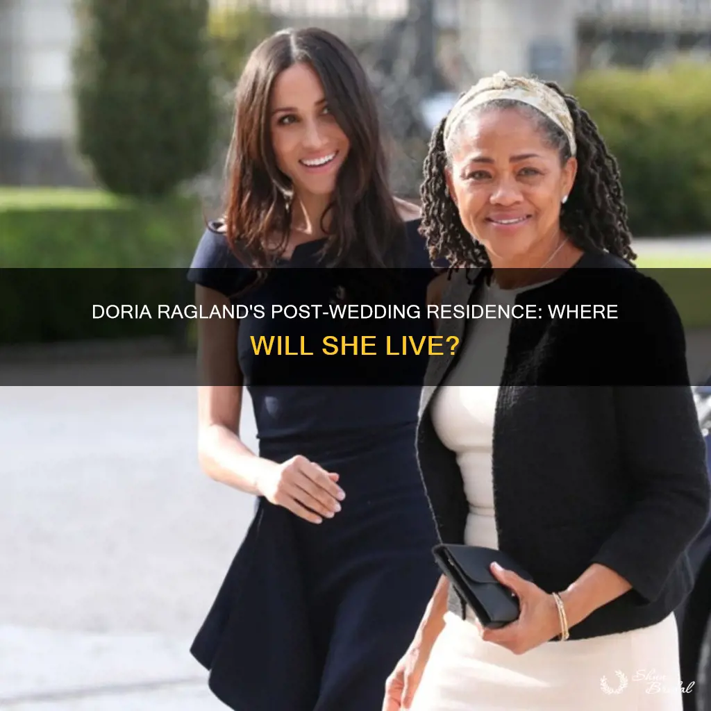 where will doria ragland live after wedding