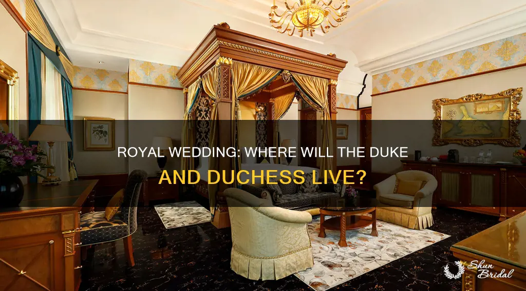 where will william and kate live after the wedding