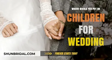 How to Politely Imply 'No Children' for Your Wedding