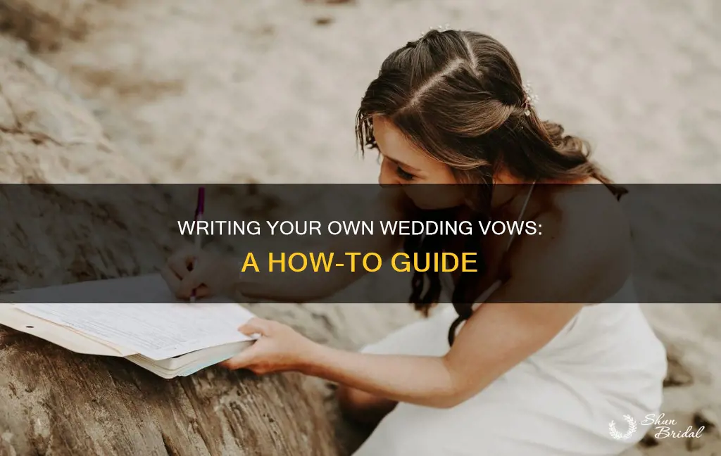 where wrote the wedding vows