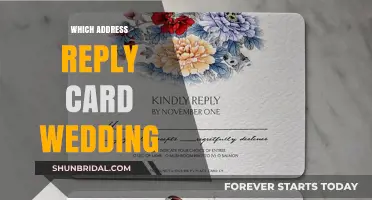 Addressing Reply Cards: Wedding Etiquette