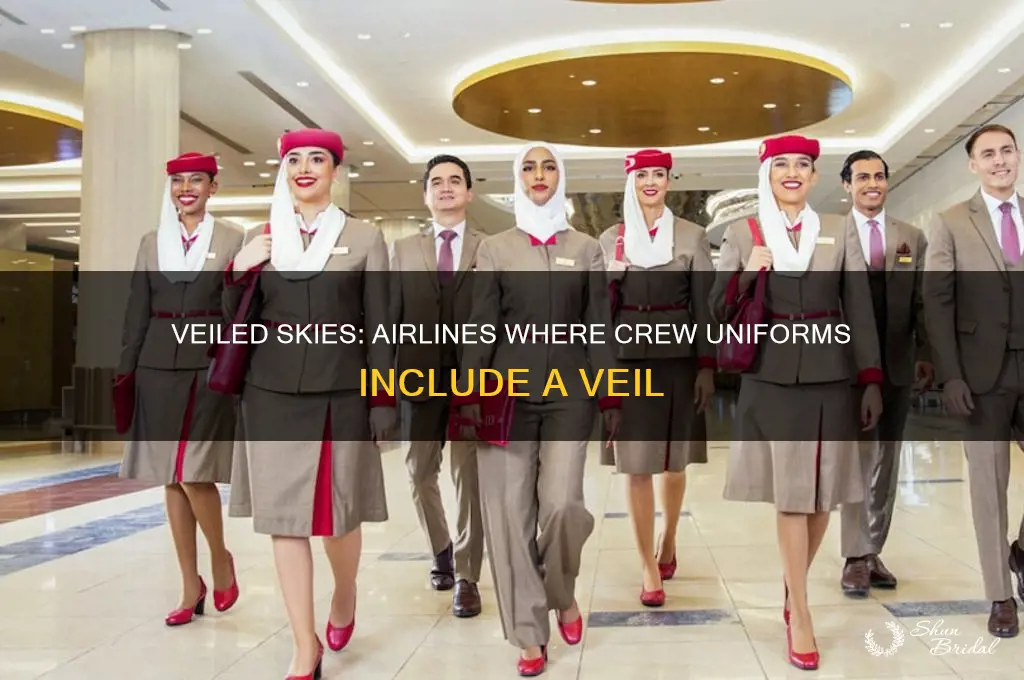 which airline crew wears a veil