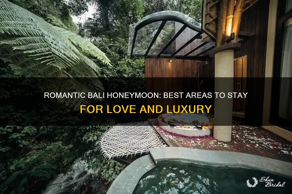 which area of bali to stay in for honeymoon