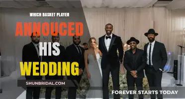 NBA Star Announces Wedding: Who's Tying the Knot?