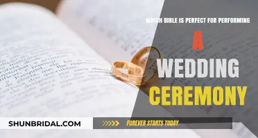 Choosing the Ideal Bible for Your Wedding Ceremony: A Guide