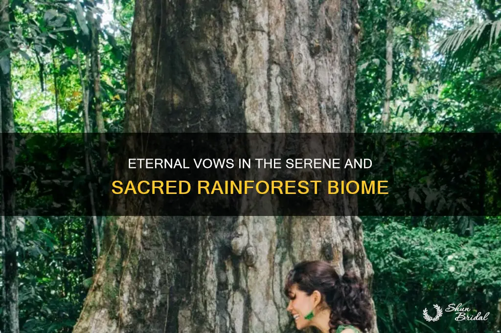 which biome always catering for vows