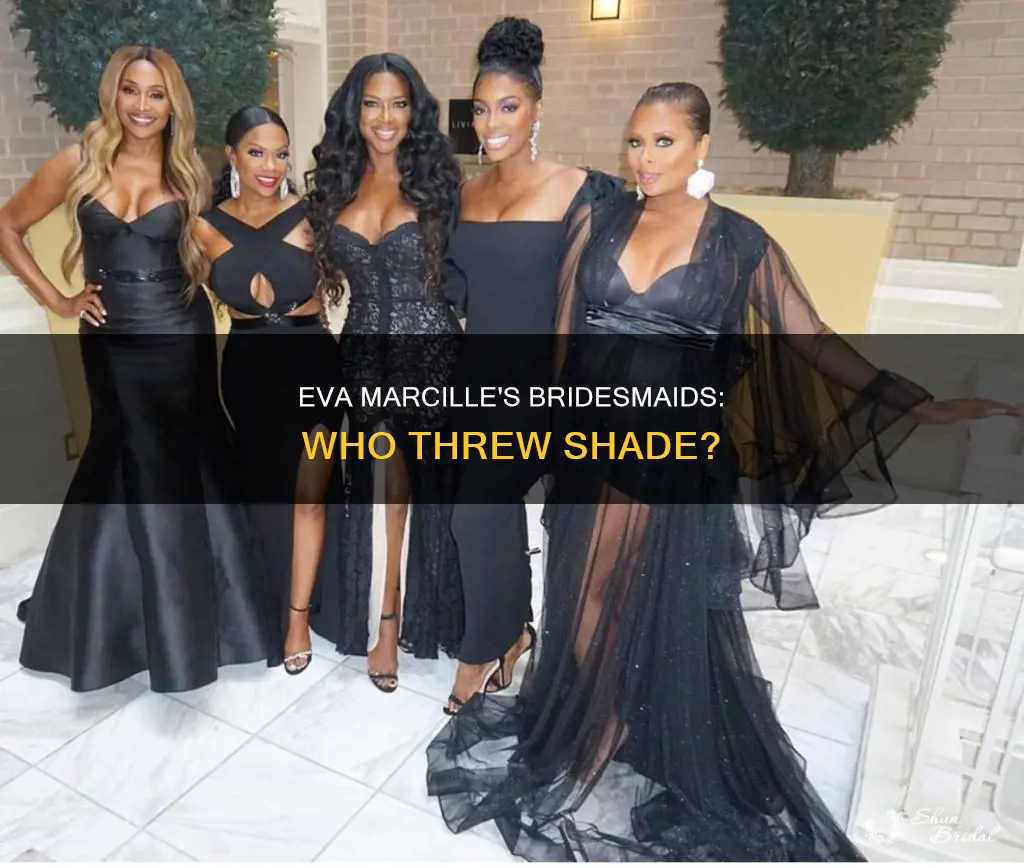 which bridesmaids shaded eva marcille