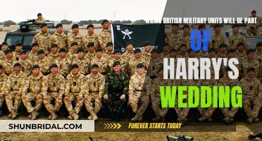 Harry's Wedding: Military Units in Attendance