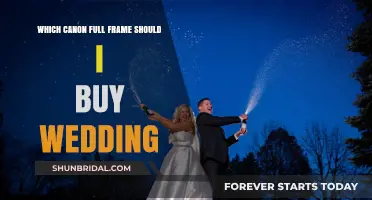 Best Canon Full-Frame Cameras for Capturing Stunning Wedding Photography