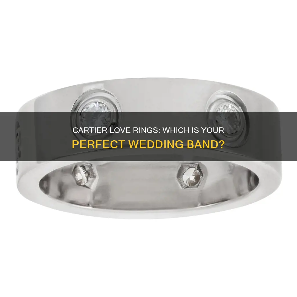 which cartiet love ring is wedding ring
