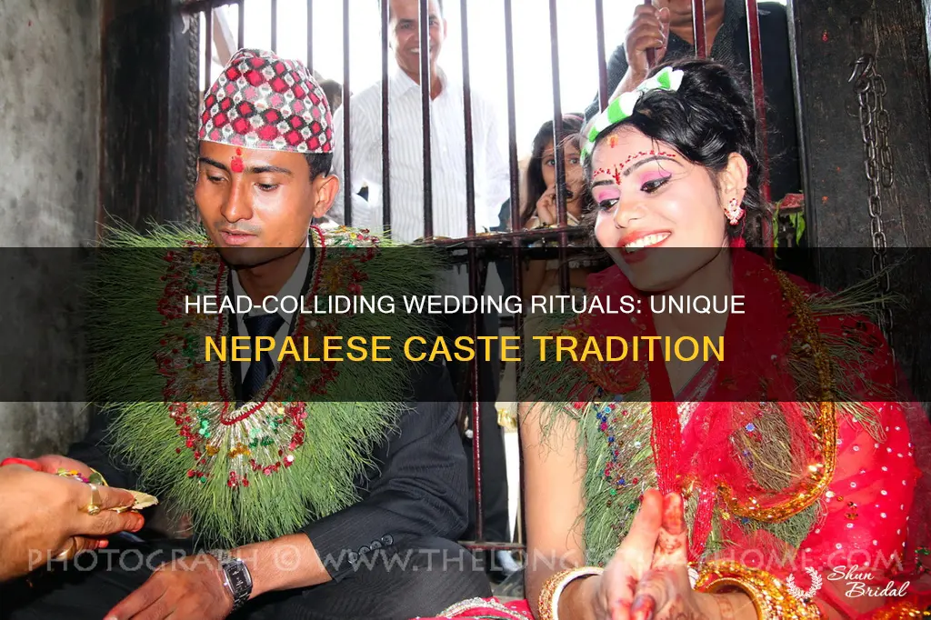 which caste of nepal weds by colliding heads three times
