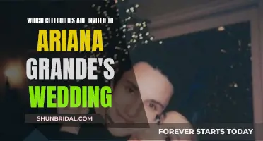 Who Attended Ariana Grande's Wedding?