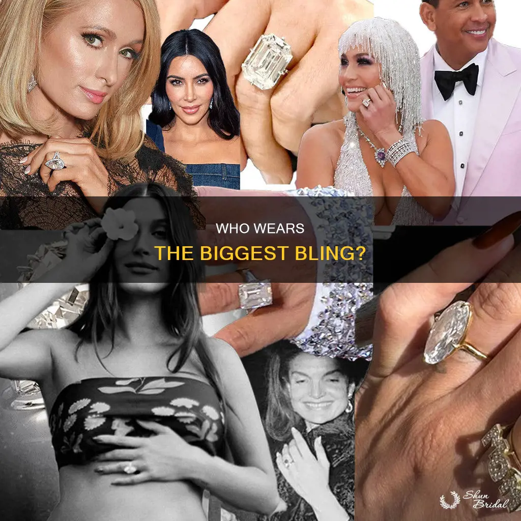 which celebrity has the biggest wedding ring