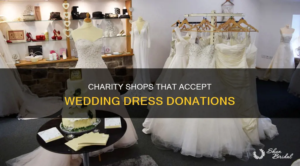 which charity shops take wedding dresses