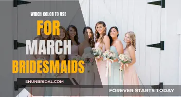 March Bridesmaids: Color Palettes for a Memorable Wedding