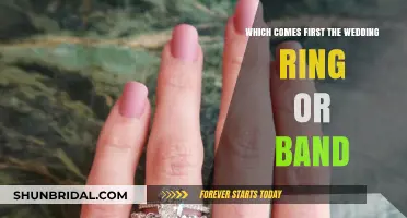 Choosing Your Wedding Ring and Band: Which Comes First?