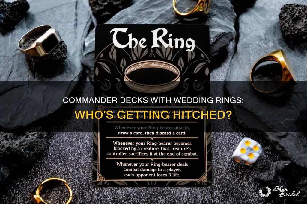 which commander deck has wedding ring