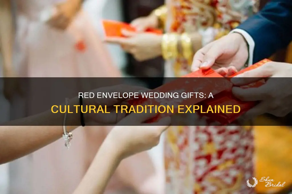 which culture gives wedding gift in red envelope