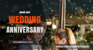 Celebrating Love: Which Date Marks Your Wedding Anniversary?
