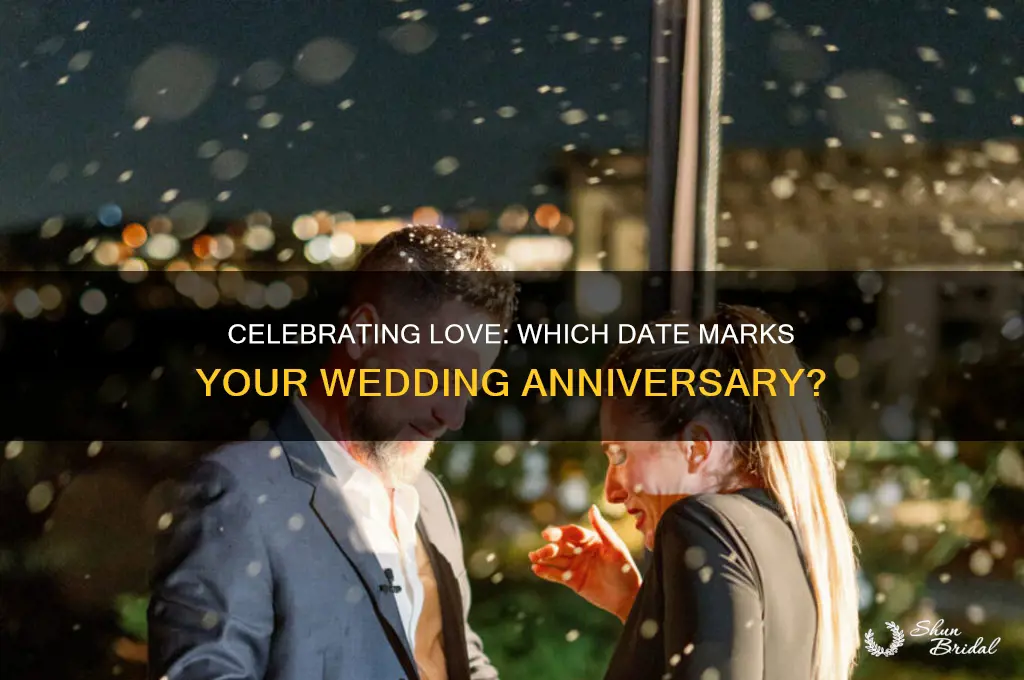 which date wedding anniversary