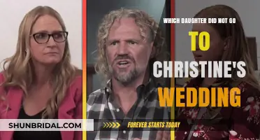 Daughter's Absence: Unraveling the Mystery of Christine's Wedding