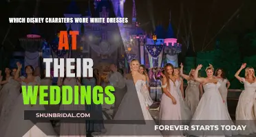 White Wedding Gowns: Disney Princesses and Their Dresses