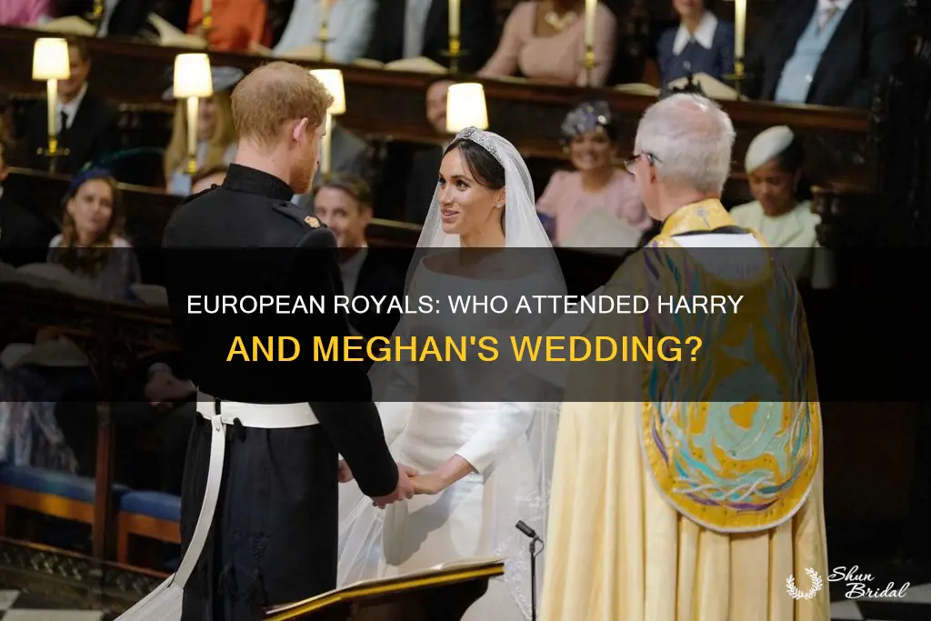 which european royals are invited to the harry meghan wedding