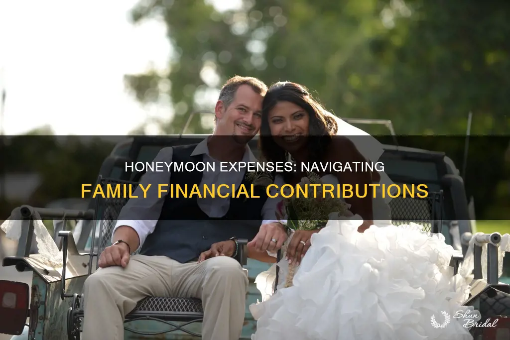 which family pays for the honeymoon