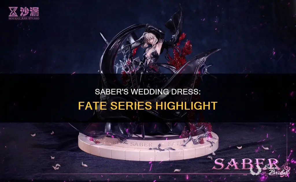 which fate series was saber in a wedding dress