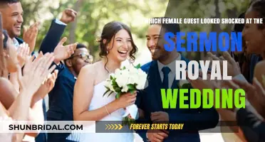Royal Wedding Sermon: Female Guest's Shocking Reaction Caught on Camera