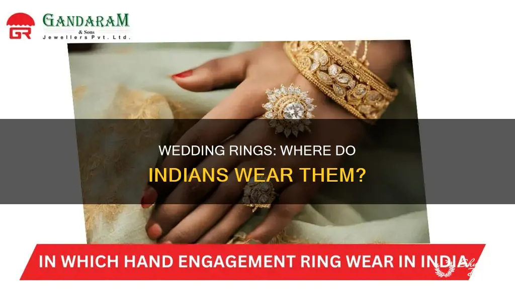 which finger are wedding rings on in india