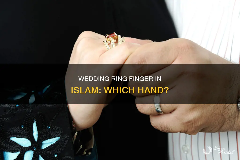 which finger does the wedding ring go on in islam