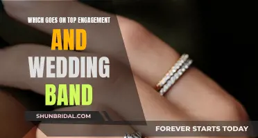 Wedding Band: Above or Below the Engagement Ring?