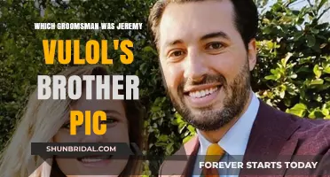 Identifying Jeremy Vuolo's Brother in the Groomsmen Photo: A Closer Look