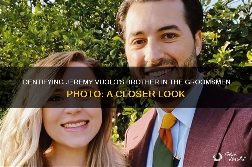 which groomsman was jeremy vulol