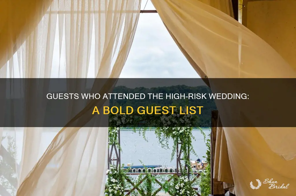 which guests went t to the risk wedding