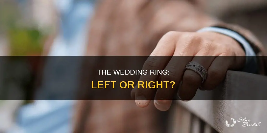 which hand a man wedding ring