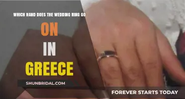 Greece's Wedding Ring Finger: Traditions and Customs