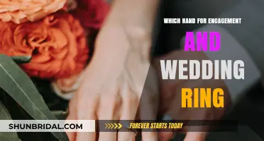 The Hand for Wedding and Engagement Rings